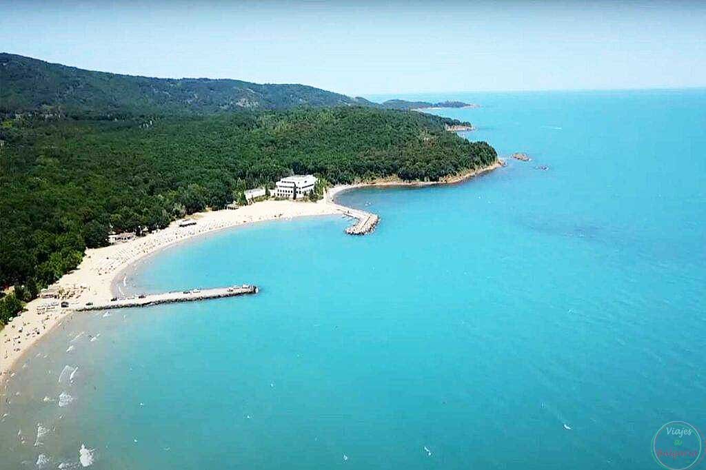 La preciosa playa Bulgara Perla